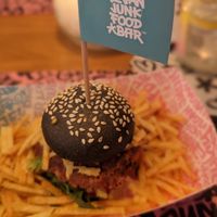 VJFBaby Burger at Vegan Junk Food Bar - El Born in Barcelona
