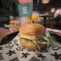 VJFB Cheezy Smash  at Vegan Junk Food Bar - El Born in Barcelona
