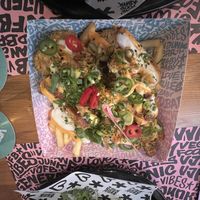 VJFBradwurst  at Vegan Junk Food Bar - El Born in Barcelona