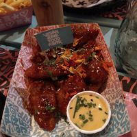 Wings at Vegan Junk Food Bar - El Born in Barcelona