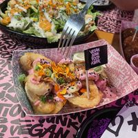 Calamari ....yes vegan    at Vegan Junk Food Bar - El Born in Barcelona