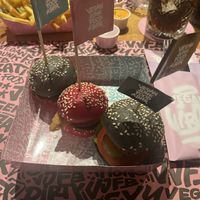 Baby Burgers!  at Vegan Junk Food Bar - El Born in Barcelona
