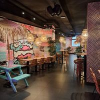 Innen at Vegan Junk Food Bar - El Born in Barcelona