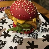 Mini slider   at Vegan Junk Food Bar - El Born in Barcelona