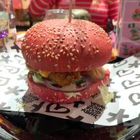 Daddy Burger 12,95€ #Veganuary at Vegan Junk Food Bar - El Born in Barcelona
