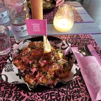 Fizz & Chips!! at Vegan Junk Food Bar - El Born in Barcelona