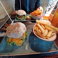 Flying Dutchman with Fries at Peter Pane in Timmendorfer Strand