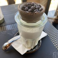 Vegan hot chocolate (to be melted)  at Peter Pane in Timmendorfer Strand