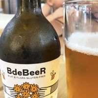 Beer gluten free at Sa Tomaquera in Blanes