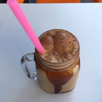 Protein coffee  at NutriMollet in Barcelona