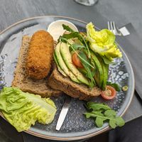 Before I took the picture, I returned the animal butter at De Buurman in Heerenveen