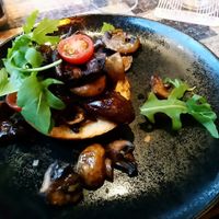 Toast met champignons vooraf at De Buurman in Heerenveen