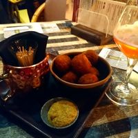 Vegan bitterballen 😍 at De Buurman in Heerenveen