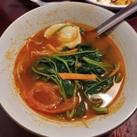 Curry dumplings at TiānXiāng SùShí Yuán 天香素食園 in Yuli