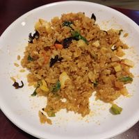 Curry fried rice at TiānXiāng SùShí Yuán 天香素食園 in Yuli