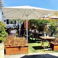 Outdoor seating  at The Little Banksia in Perth