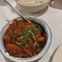 Vegan vegetable jalfrezi   at Raagini in Baldwin