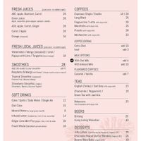 Our Vegan Menu - Drinks & Desserts at Dapur Deli in Sanur