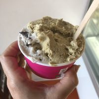 Salted Pistachio and Bounty (3,60€) - heavenly!  at Die Eiserei in Rutesheim
