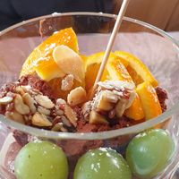 Mousse au chocolat at La Bohème in Saintes-maries-de-la-mer