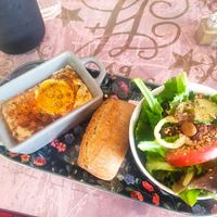 Vegan cocotte  at La Bohème in Saintes-maries-de-la-mer