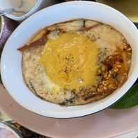 Faux cocotte avec faux bacon.  at La Bohème in Saintes-maries-de-la-mer