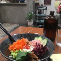 Poke bowl at Mother in Fremantle