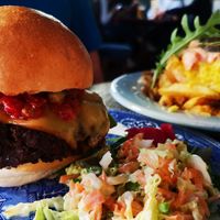 Black Pudding Burger at The Prince Albert in Hastings