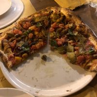 Pizza with normal dough  at Oasi La Pizza in Imperia