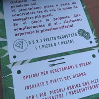 Options for vegans at Oasi La Pizza in Imperia