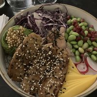 Poke bowl  at Gostilna Vida in Ljubljana