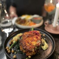 Roasted cauliflower with harissa   at Gostilna Vida in Ljubljana