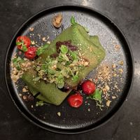 Vegan burrito at Gostilna Vida in Ljubljana