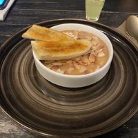 Rice pudding with coconut caramel YUM  at Gostilna Vida in Ljubljana