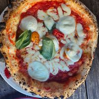 Sofia D.O.P. (vegetarian) at Pop's Place Pizza in Ljubljana