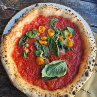 Marinara (vegan) at Pop's Place Pizza in Ljubljana