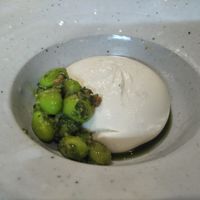 Burrata at Sow Vegan in Kowloon