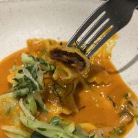 Jackfruit filling!  at Sow Vegan in Kowloon