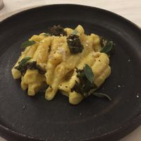 Homemade gardanelli pasta at Sow Vegan in Kowloon