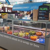 Stall at The Falafel Stall in Swansea