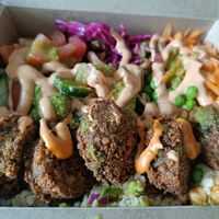  at The Falafel Stall in Swansea