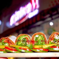 Cigkoftem durum, also vegan. at Cigköftem in Dornbirn