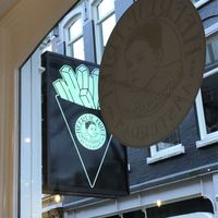 Nice place at Heertje Friet in Amsterdam