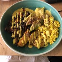 Farmers breakfast at Lexi's Healthy Eatery in Pretoria