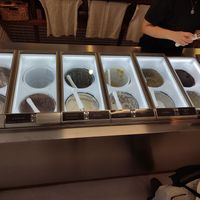 Ice-creams at AMMA Gelato in Barcelona