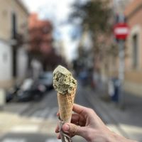   at AMMA Gelato in Barcelona