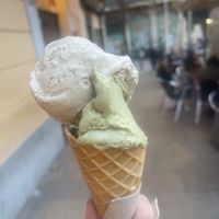   at AMMA Gelato in Barcelona