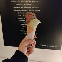  at AMMA Gelato in Barcelona