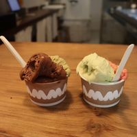   at AMMA Gelato in Barcelona