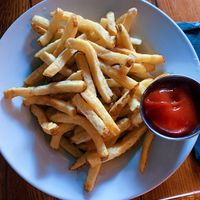 house-cut fries   at Zoetropolis Cinema Stillhouse in Lancaster